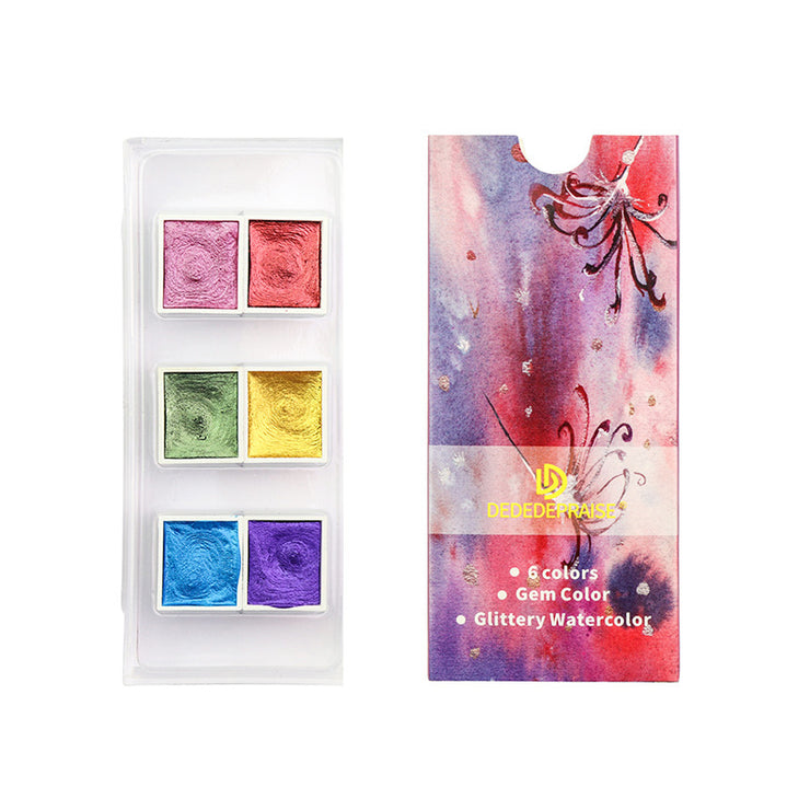 Solides Aquarell-Unterpaket Pigment Set