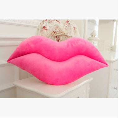 Creative sexy plush pillow with big lips