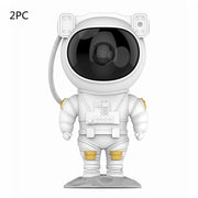 Kreative Astronaut Galaxy Starry Sky Projektor Nachtlicht USB Atmosphäre Schlafzimmer Tischlampe