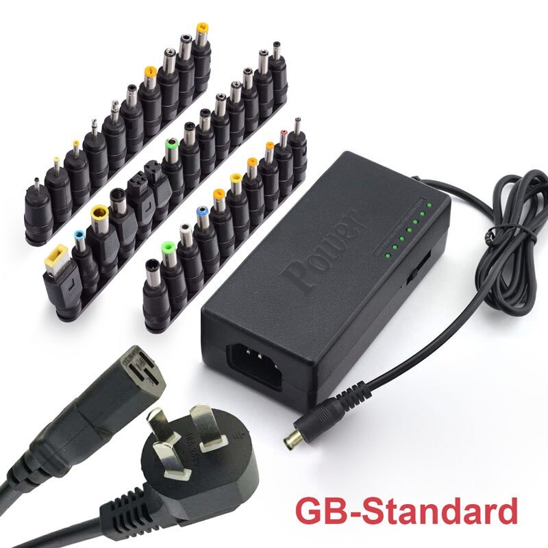 96W 12 V24V adjustable universal power supply with adapter