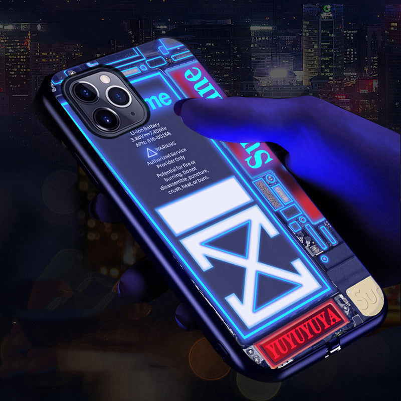 Call flash phone case