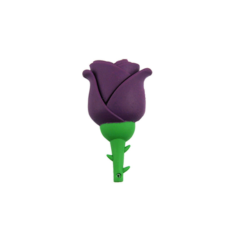 Cartoon Anime Rose Shape USB Flash Memory