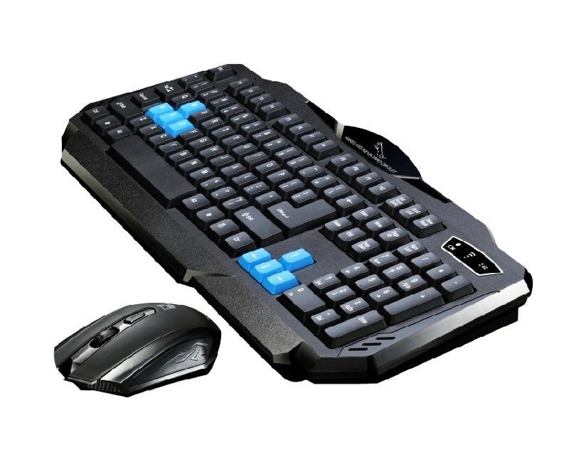 Wireless keyboard and mouse buttons