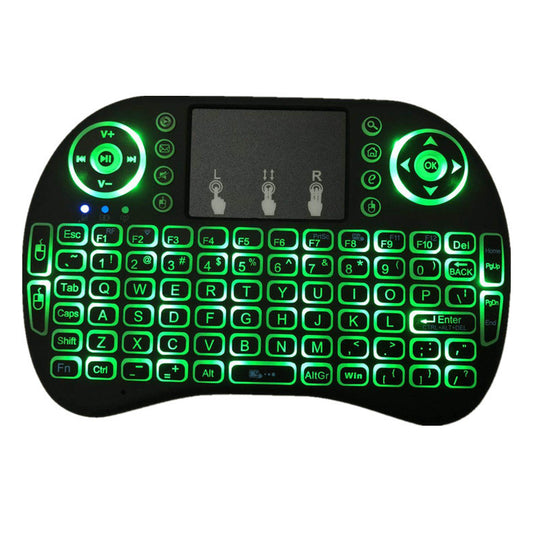 I8 Mini Wireless Keyboard with Mouse 2.4GHz USB Keyboard for Laptop Smart TV