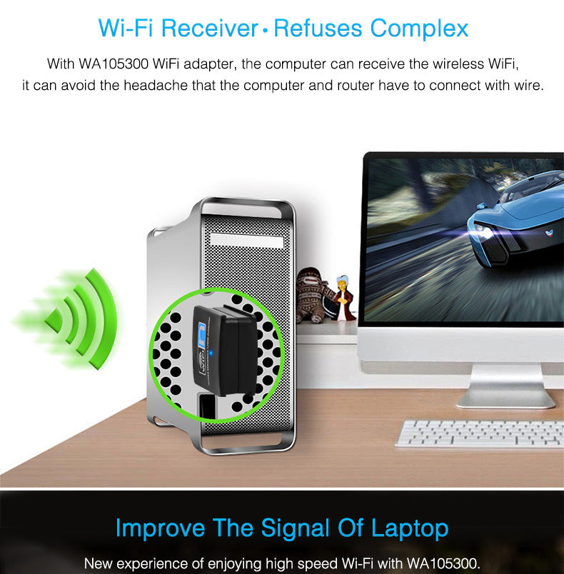 WIFI wireless receiver, mini wireless card