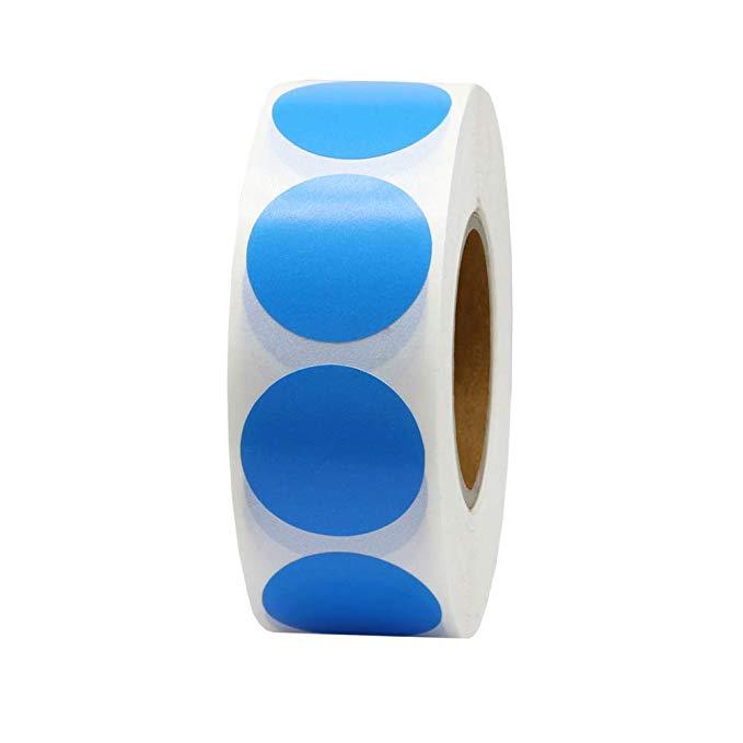 Color Code Dot Label Stickers 500 pcs/roll