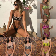 Leopard Druck Bikini