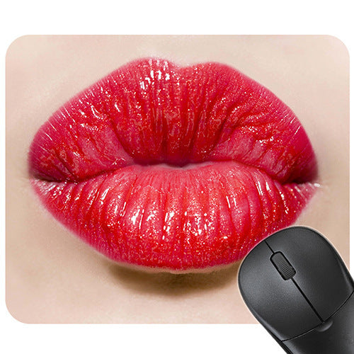 Sexy red lips rubber non-slip mouse pad table mat game mat