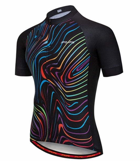 Breathable outdoor cycling jerseys