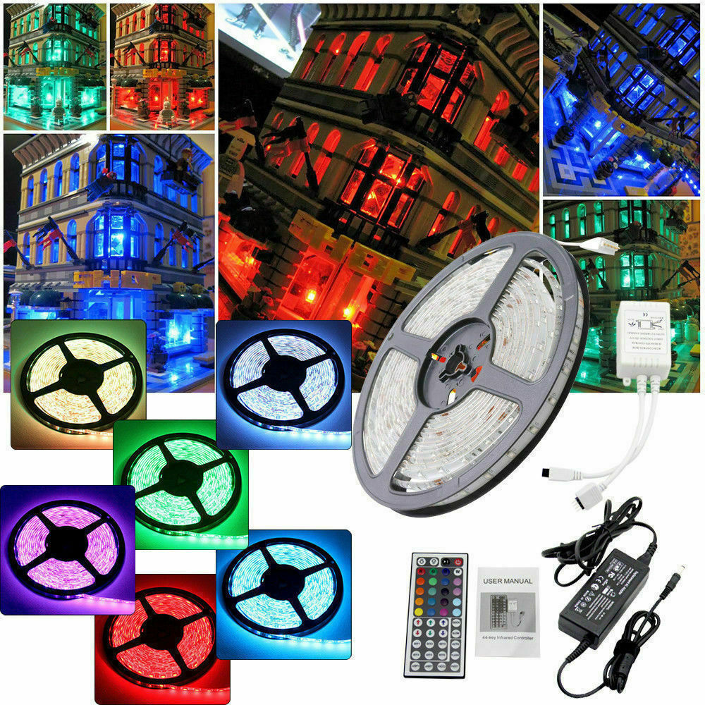 Led Strip Lights 5050 RGB Bluetooth Room Light Color Changing with Remote Control