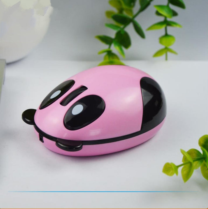 Mouse 2.4G wireless charging panda mouse cartoon animal cute mouse