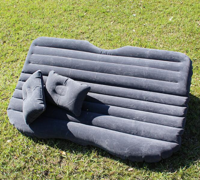 Inflatable bed for the car