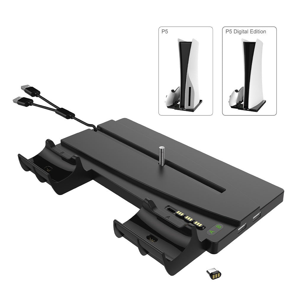 PS5 Host Stand with Bluetooth Handle Charger