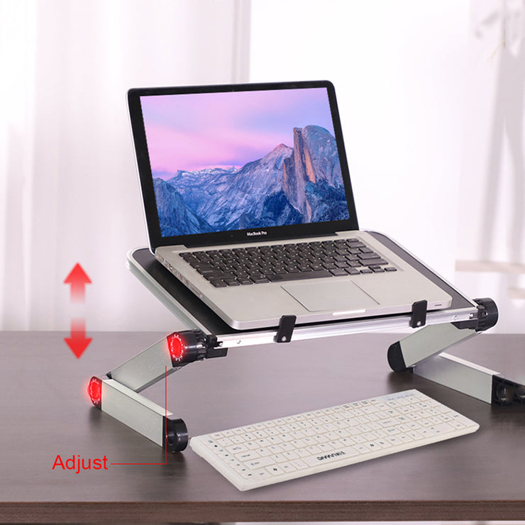 Faltbarer Laptopständer Ergonomischer Schreibtisch-Tablethalter