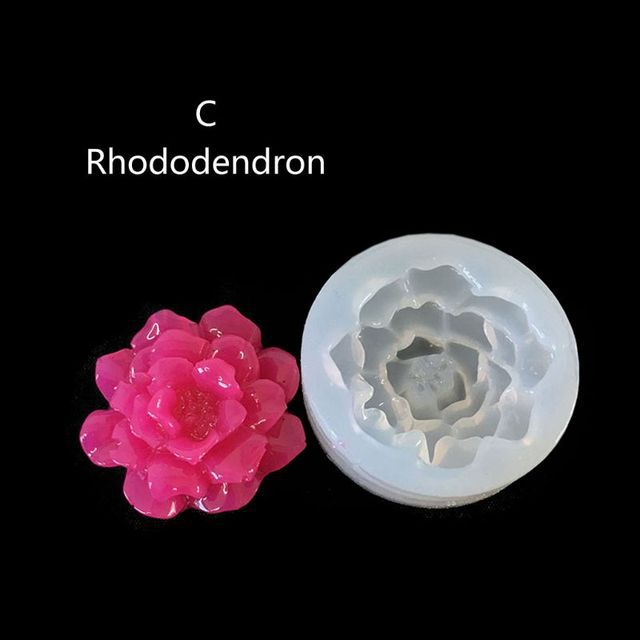 flower modeling resin 3D silicone mold