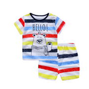 Cartoon Kleidung Baby Jungen Kleidung T-shirt Baby Mädchen Casual Kleidung Sets