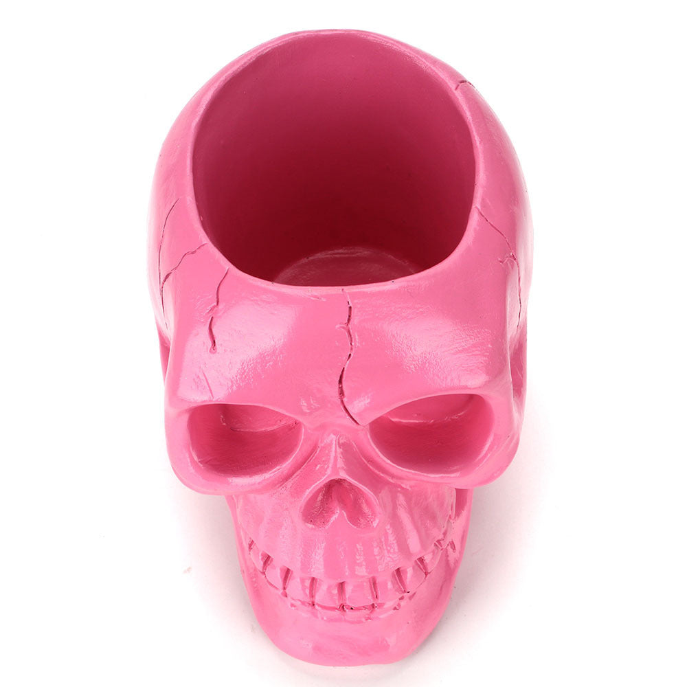 Beauty Tool Storage Tube with Skull 