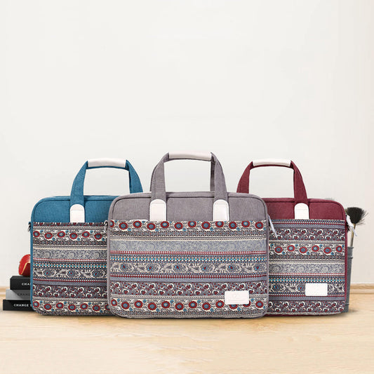 Ethnic Style Durable Laptop Bag