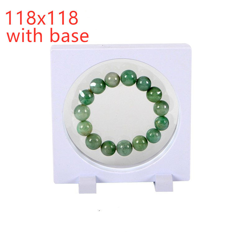 Buddha Beads Jewelry Gift Badge Crafts Display Plastic Packaging Box