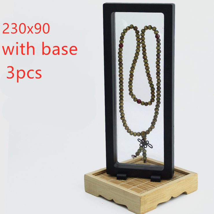 Buddha-Perlen, Schmuck, Abzeichen, Handwerk, Display, Kunststoff-Verpackungsbox