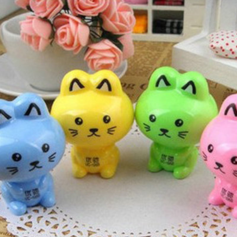 Kitten Shape Cartoon Pencil Sharpener