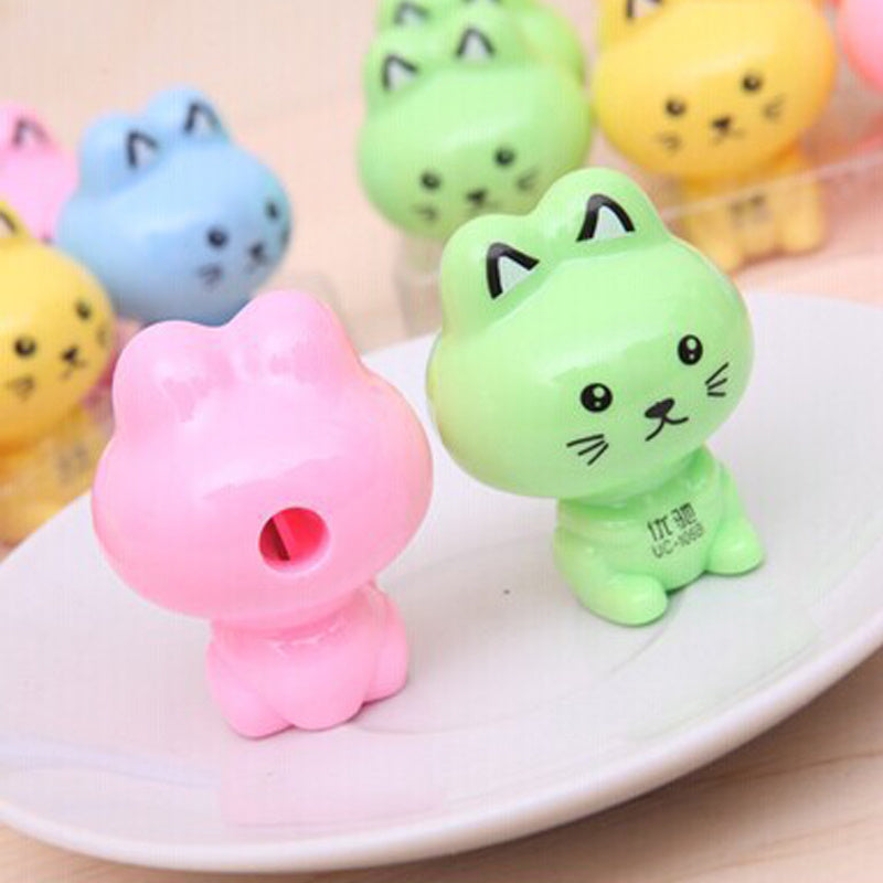 Kitten Shape Cartoon Pencil Sharpener