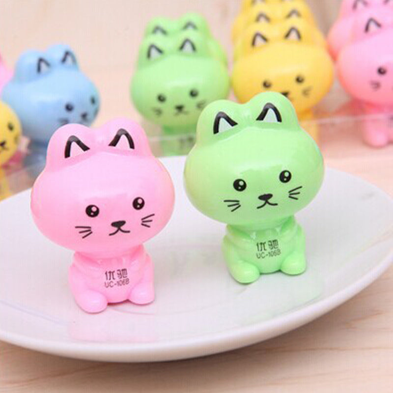 Kitten Shape Cartoon Pencil Sharpener