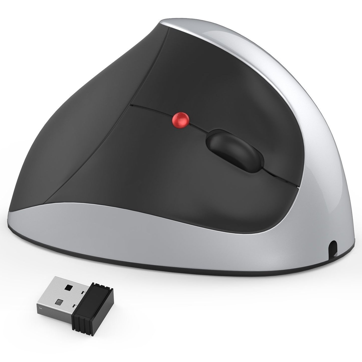 Vertical Rechargeable Wireless Mouse Ergonomic