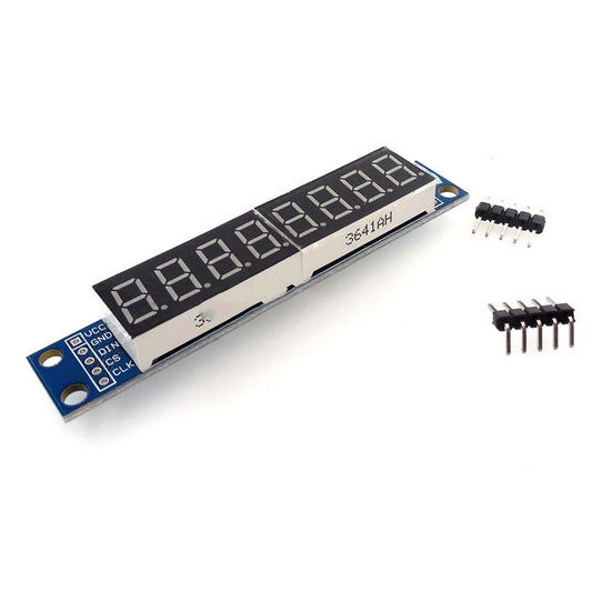 Control module for digital tube display module