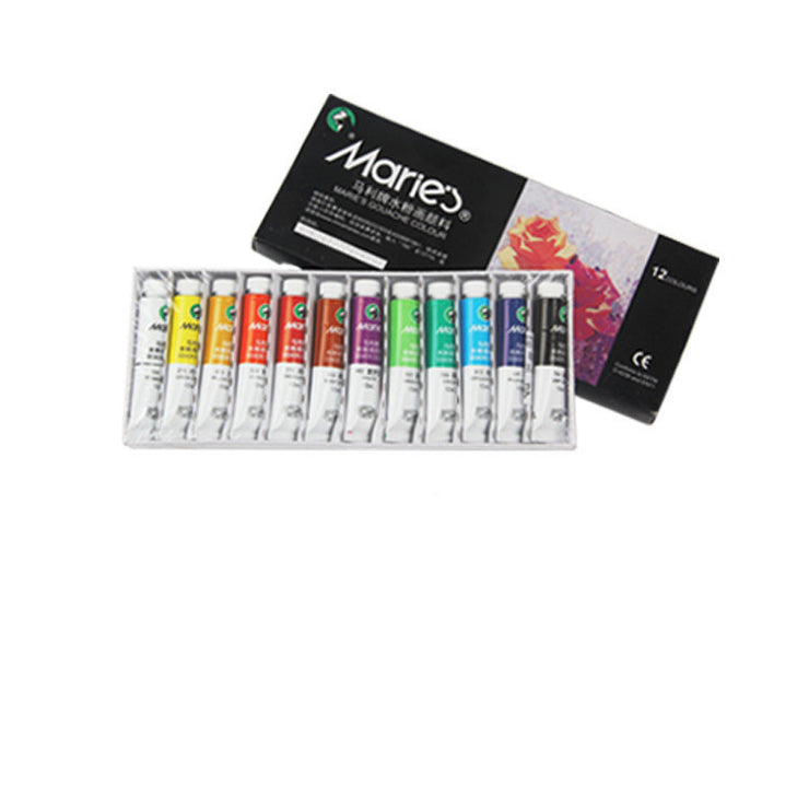 Marley Gouache Pigment 12ml Boxed 12 Farben 18 Farben 24 Farben Pigmente