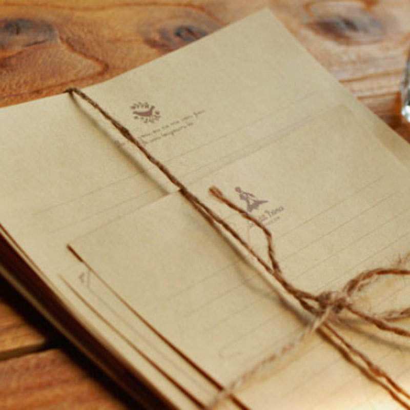 Vintage style stationery set