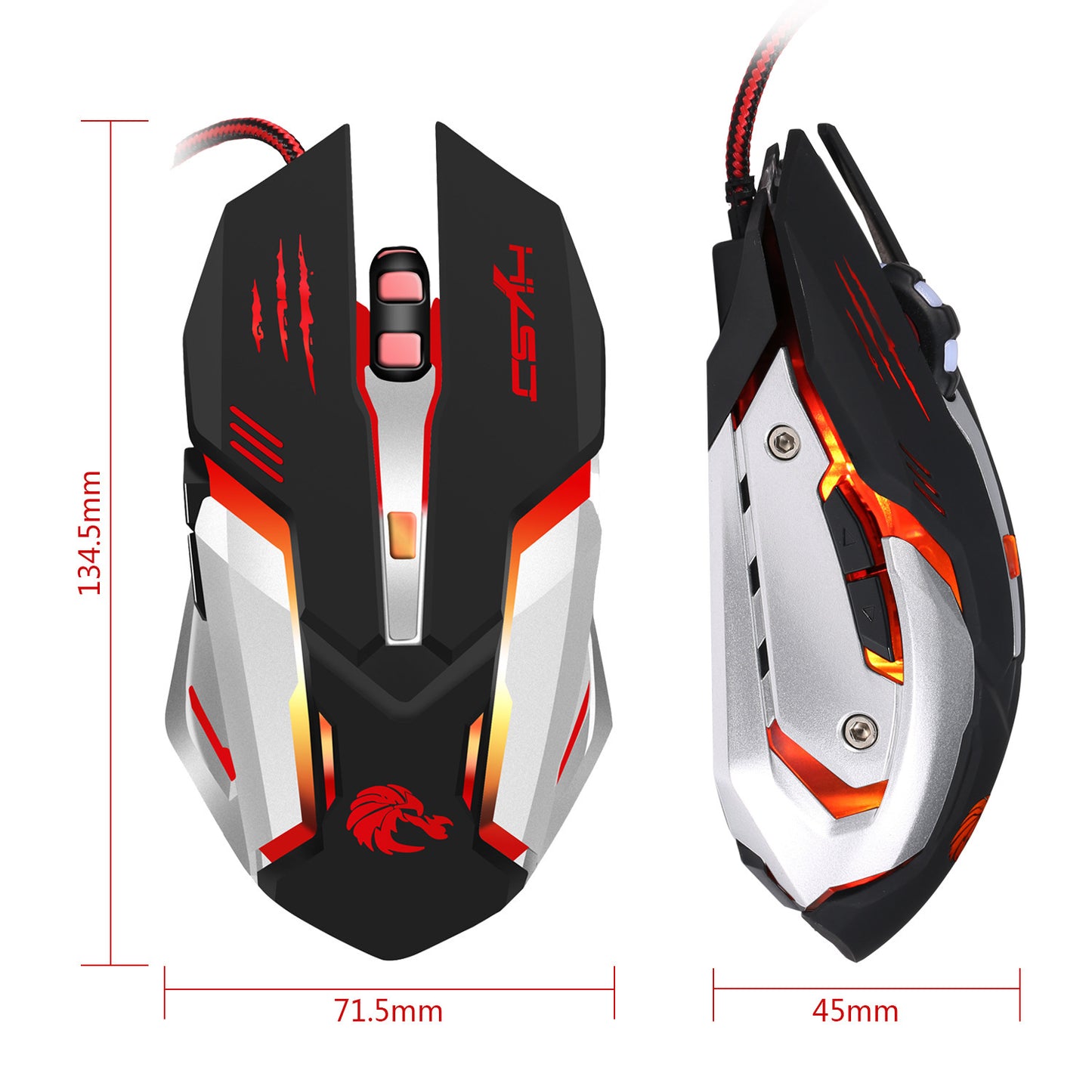 S100 Mechanical Colorful Gaming Mouse