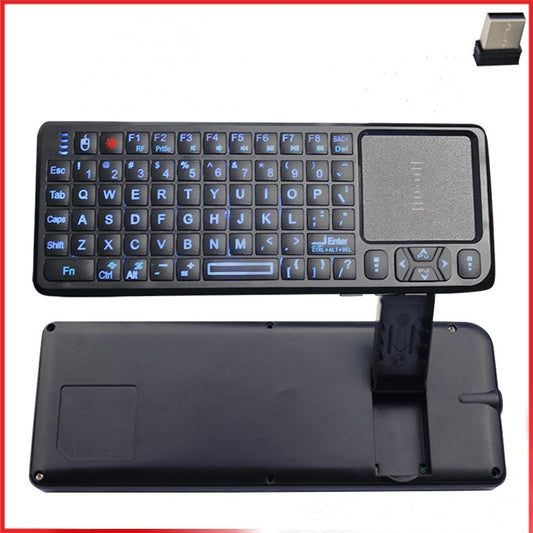 laser mini keyboard with touchscreen