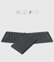 Luft-und Raumfahrt Foldingaltbare Bluetooth Tastatur Ipad Tablet Telefon