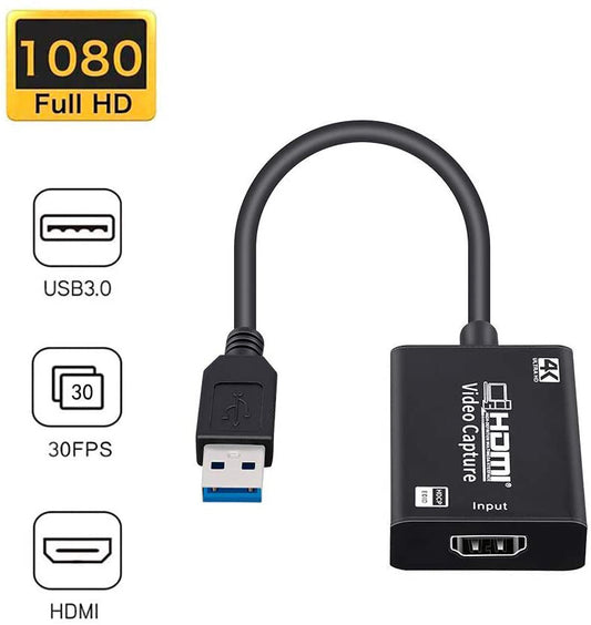 HDMI Capture Card HD Live Broadcast HDMI to USB