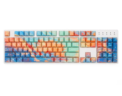 Fünfseitige Sublimation Sunset Tastenkappen Oem Mechanische Tastatur