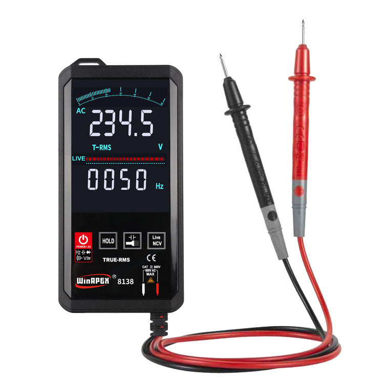 Hanyan 8136 Großbild-intelligentes Digital-Multimeter, Multifunktionaler Touchscreen