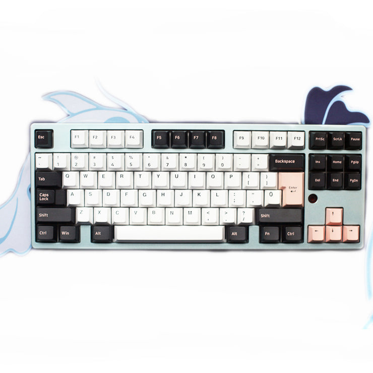 Ps Set Käse Grün Nautilus Graphite Cyan Zweifarbige mechanische Pbt-Tastenkappe