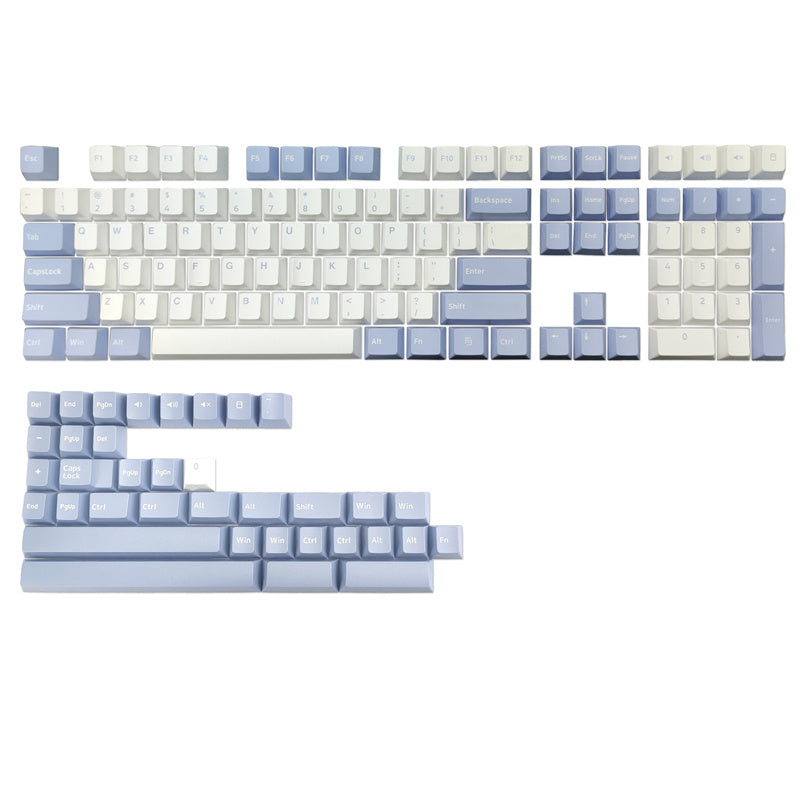 Ps Set Käse Grün Nautilus Graphite Cyan Zweifarbige mechanische Pbt-Tastenkappe