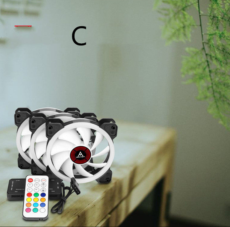 Camouflage Light RGB color changing case fan 12cm