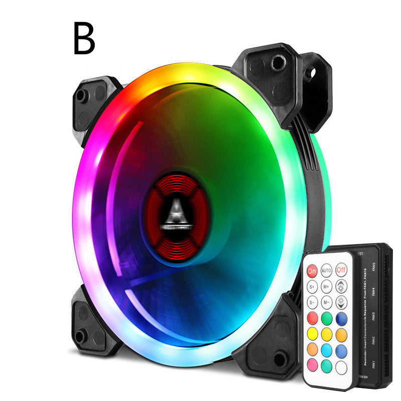 Camouflage Light RGB color changing case fan 12cm