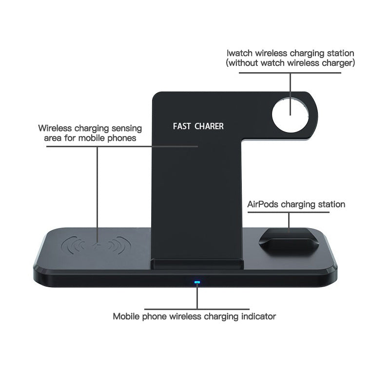 Universal Multifunctional Three-in-one Bracket Wireless Charging