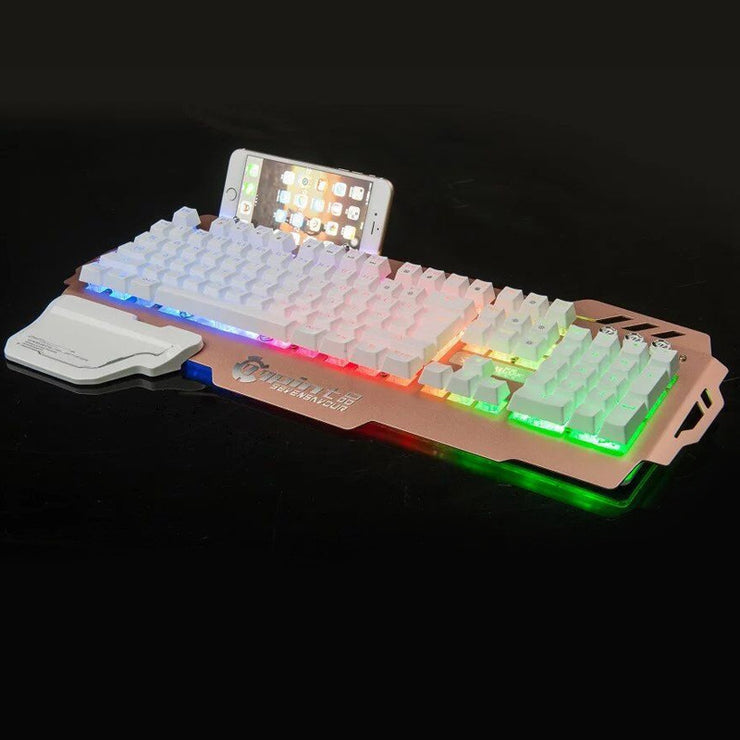 Metall Gaming Tastatur Hintergrundbeleuchtung