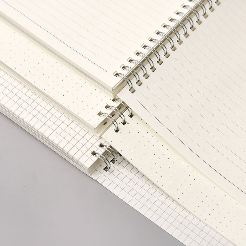 B5 coil grid book, super thick and simple notebook