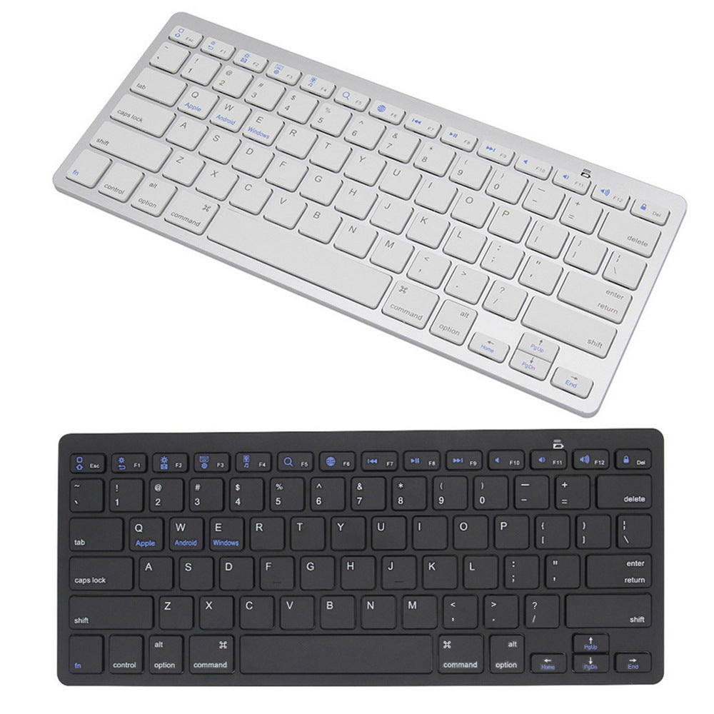 Mobile Phone Tablet Computer Three-system Ultra-thin Mini Wireless Keyboard