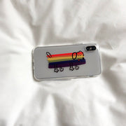 Korean Ins Wind Rainbow Puppy Cute Phone Case