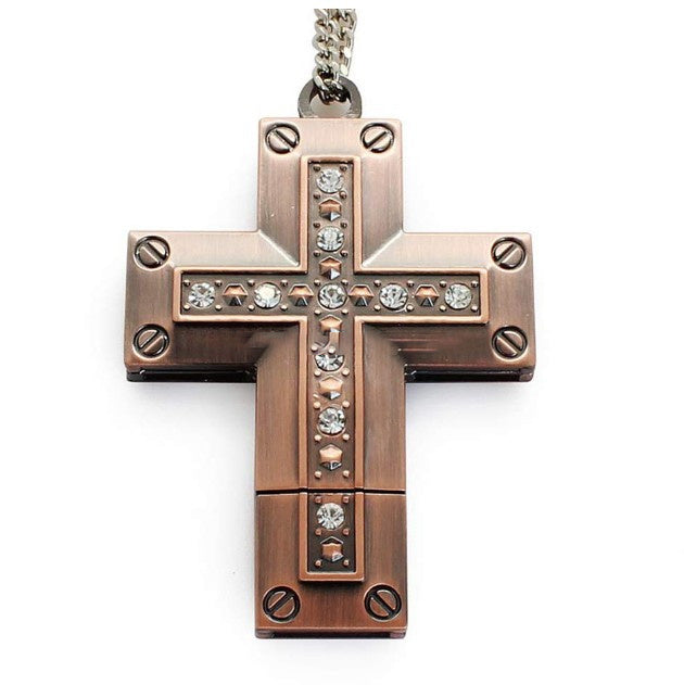 USB Flash Drive 32G Metal Cross USB Stick