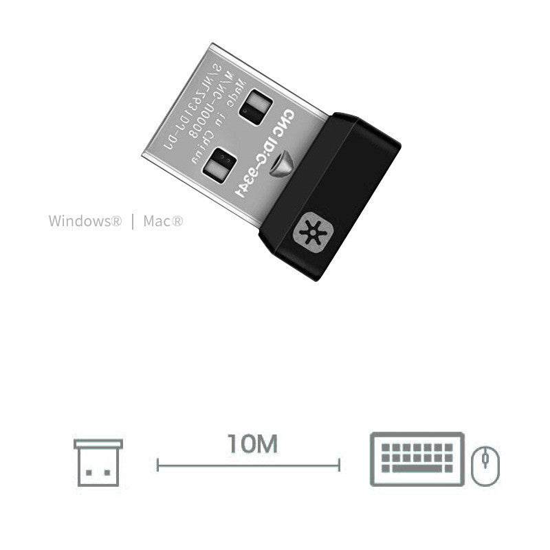 Logitech USB Receiver Wireless Mouse Keyboard