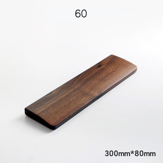 Mechanical Keyboard Walnut Wooden Hand Rest Strap