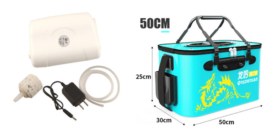 fishing box single-hole loading oxygen pump